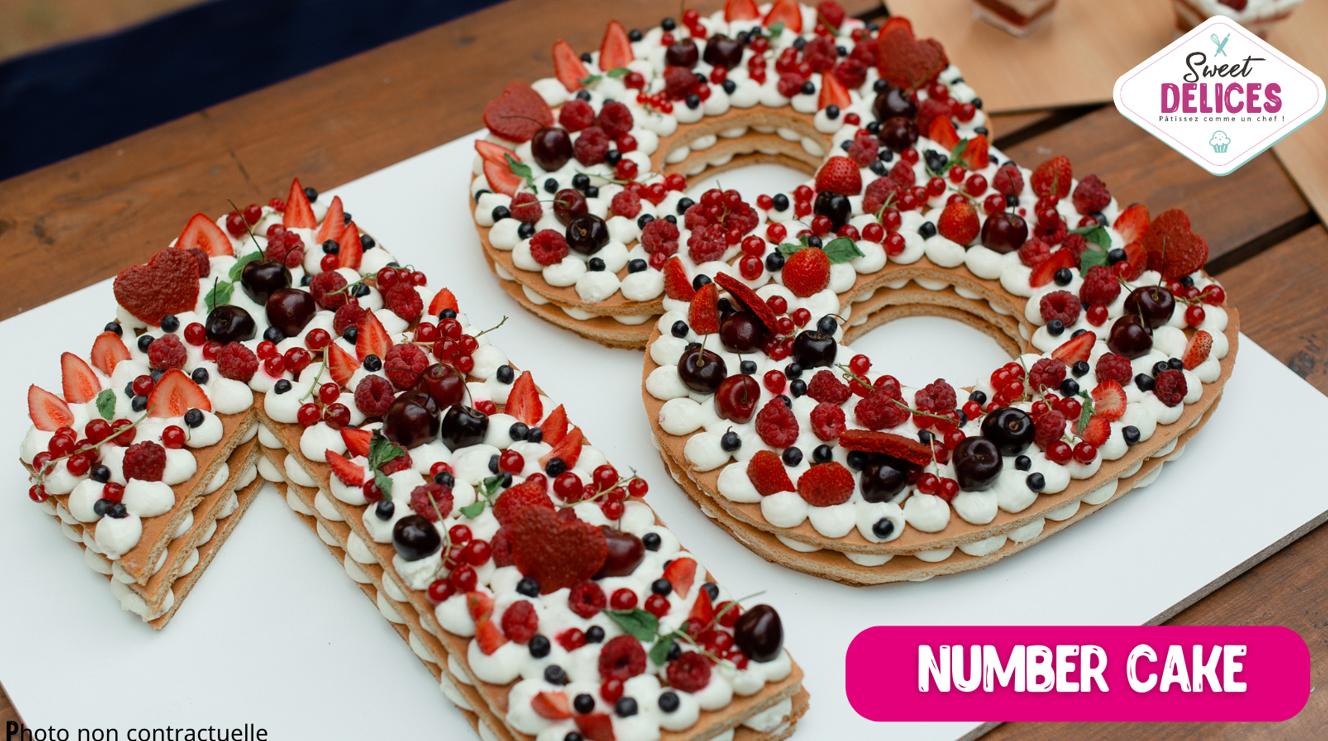 MON NUMBER CAKE ( Adultes)
